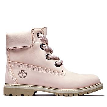 Timberland Heritage 6-Inch - Ruzove Nepremokave Topanky Damske, T0482SK